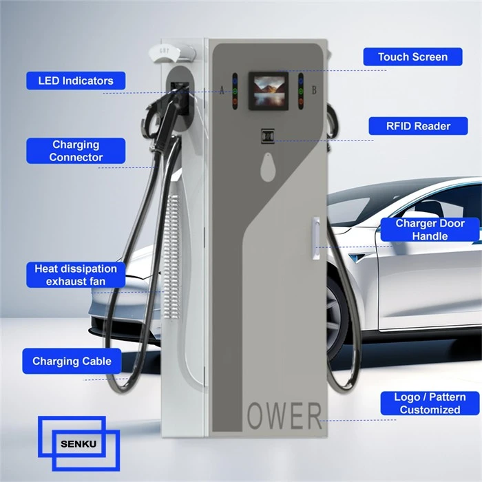 90KW COMBO CCS Type1 car charging stations (2)
