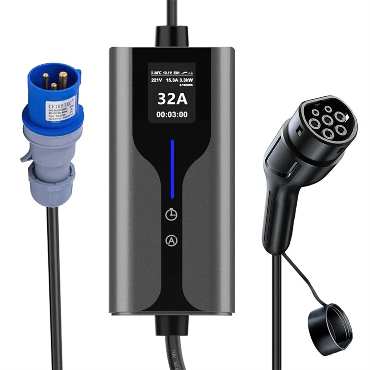 32A Typ 2 7 KW Home Charger